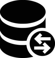 Storage data icon symbol image for database illustration vector