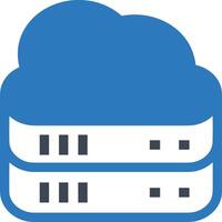 Storage data icon symbol image for database illustration vector