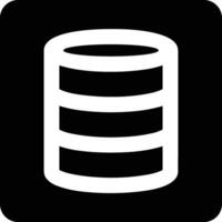 Storage data icon symbol image for database illustration vector