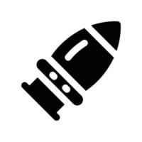 bullet icon. glyph icon for your website, mobile, presentation, and logo design. vector