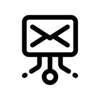 email icon. line icon for your website, mobile, presentation, and logo design. vector