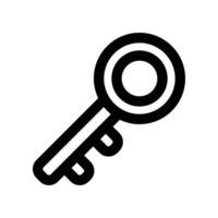 key icon. line icon for your website, mobile, presentation, and logo design. vector