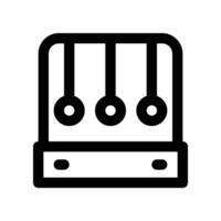 pendulum icon. line icon for your website, mobile, presentation, and logo design. vector