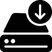 Storage data icon symbol image for database illustration vector