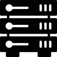 Storage data icon symbol image for database illustration vector