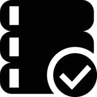Storage data icon symbol image for database illustration vector