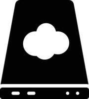 Storage data icon symbol image for database illustration vector