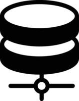 Storage data icon symbol image for database illustration vector