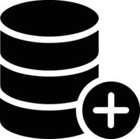 Storage data icon symbol image for database illustration vector