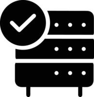 Storage data icon symbol image for database illustration vector