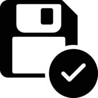 Storage data icon symbol image for database illustration vector