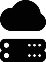 Storage data icon symbol image for database illustration vector