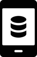 Storage data icon symbol image for database illustration vector