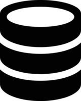 Storage data icon symbol image for database illustration vector