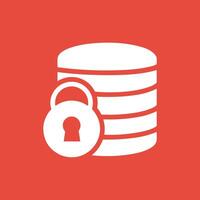 Storage data icon symbol image for database illustration vector