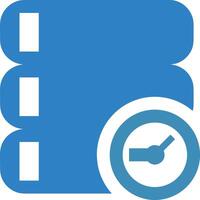 Storage data icon symbol image for database illustration vector