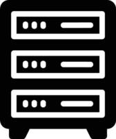 Storage data icon symbol image for database illustration vector