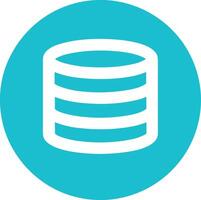 Storage data icon symbol image for database illustration vector