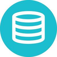 Storage data icon symbol image for database illustration vector