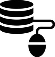 Storage data icon symbol image for database illustration vector