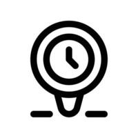location icon. line icon for your website, mobile, presentation, and logo design. vector