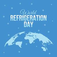World Refrigeration Day design template. cold ice icon. ice flower evctor eps 10. vector