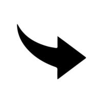 flecha puntero icono vector