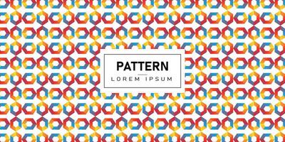 simple geometric pattern. pattern with gradient color line texture on white background vector