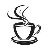 Steaming Coffee Cup Icon vector