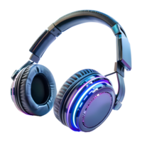 Headphones Isolated on Transparent Background png