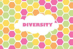 Diversity Day with Abstract Background for Your Graphic Resource vector