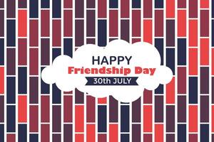 Happy Friendship Day 30 July Abstract Background for Your Graphic Resource vector