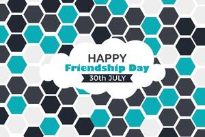 Happy Friendship Day 30 July Abstract Background for Your Graphic Resource vector