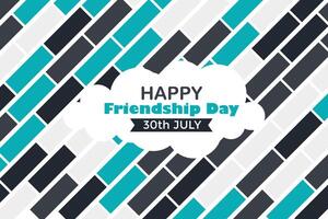 Happy Friendship Day 30 July Abstract Background for Your Graphic Resource vector