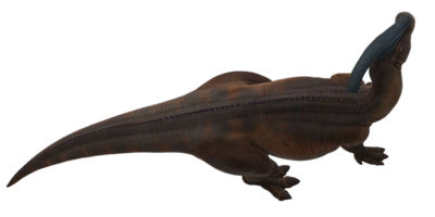 parasaurolophus en un transparente antecedentes png