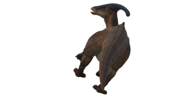 parasaurolophus en un transparente antecedentes png