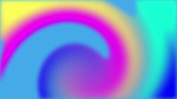 bunt Süßigkeiten Regenbogen hell verschwommen Gradient abstrakt ziehen um Hintergrund video
