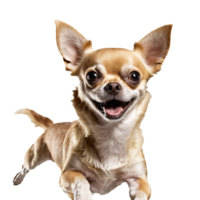 cihuahua perro retrato aislado transparente png