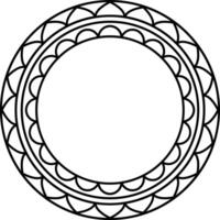 Mandala art element design. decorative element that you can use in any design such as logo, background, frame, etc. vector
