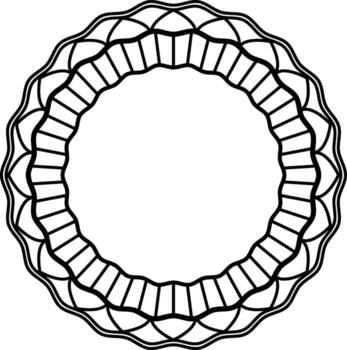 decorativo mándala, espirógrafo elemento ese usted lata utilizar en ninguna diseño. decorativo elemento ese usted lata utilizar en ninguna diseño tal como logo, fondo, marco, etc. vector