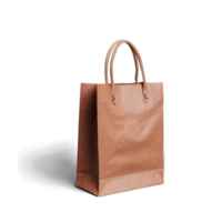 papier achats sac isolé sur transparent Contexte png