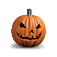 Halloween Kürbis isoliert auf transparent Hintergrund png