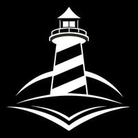 A light house flat style illustration, lighthouse vector