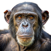 a picture of a chimpanzee from the year of the monkey. png