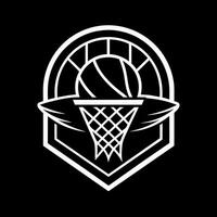 Basketball ball logo illustration vector