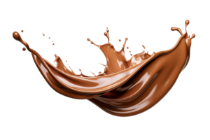 Schokoladenspritzer isoliert png