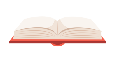 open book isolated png