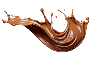 Schokoladenspritzer isoliert png