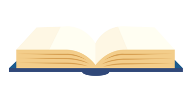 open book isolated png