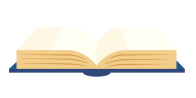 libro abierto aislado png